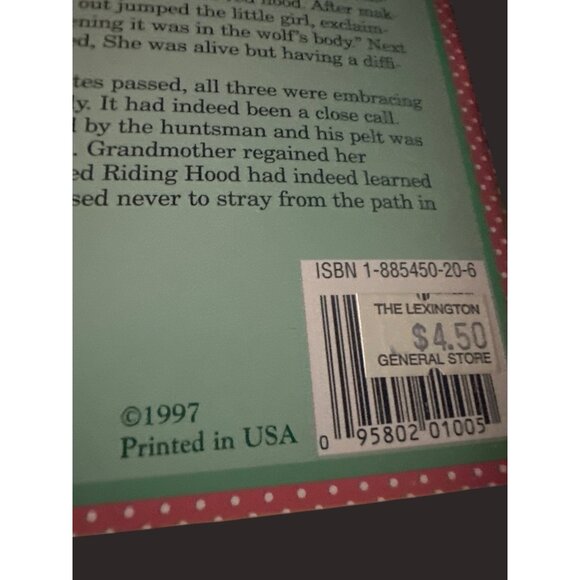 Red Riding Hood Paper Dolls By Peck Aubry 1997 Book  Die-Cut Dolls & Fashions - Picture 3 of 6